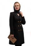 مانتو فرم اداری آلکاپا ۶ دکمه فلزی کد ۱۰۱۴۹